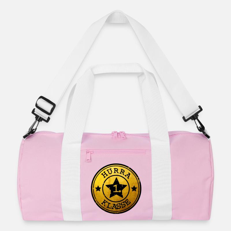 Hurrah 1st Class - Star Emblem gold black Recycled Duffel Bag