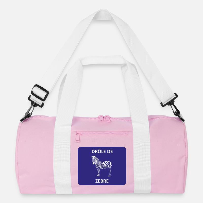 Seltsames Zebra Recycelte Duffel Bag