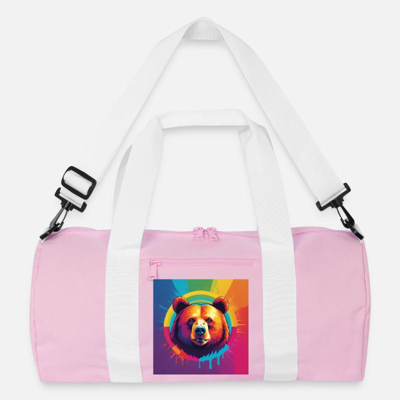 Pride Bear Recycelte Duffel Bag