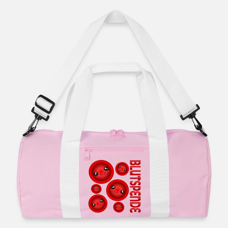 BLUTSPENDE BLUT SPENDEN Recycelte Duffel Bag