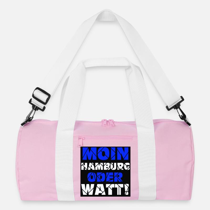 Hamburg , Moin oder watt (25) Recycelte Duffel Bag