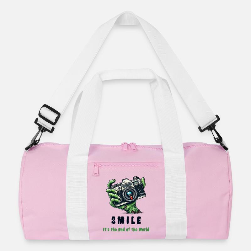 Zombie Camera Recycled Duffel Bag