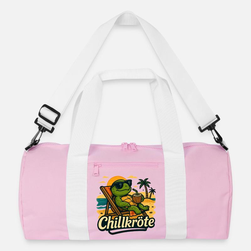 Chillkroete - einfach mal langsam angehen Recycelte Duffel Bag