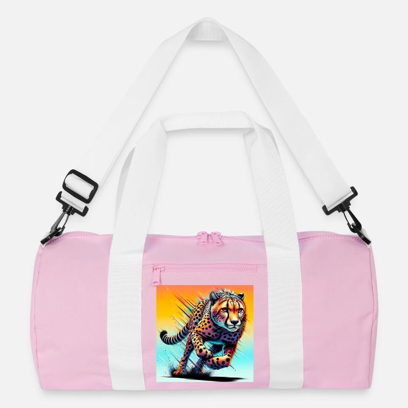 cheetah Recycled Duffel Bag