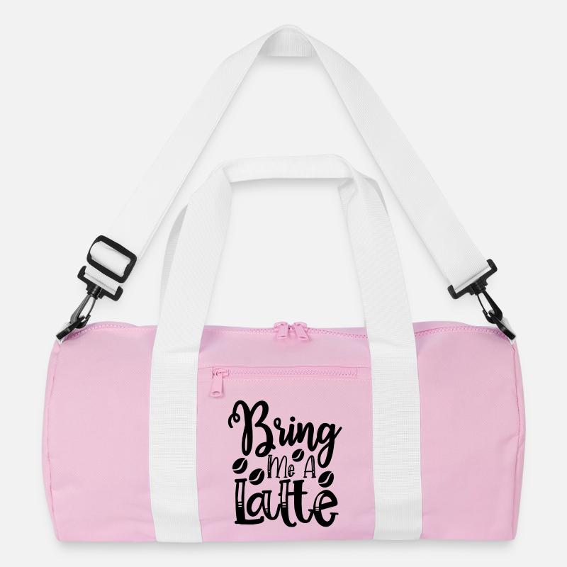 Bring mir einen Latte Recycelte Duffel Bag
