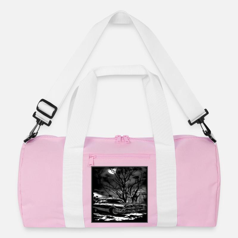 Oldtimer Oldtimer unter verwunschenem Baum Recycelte Duffel Bag
