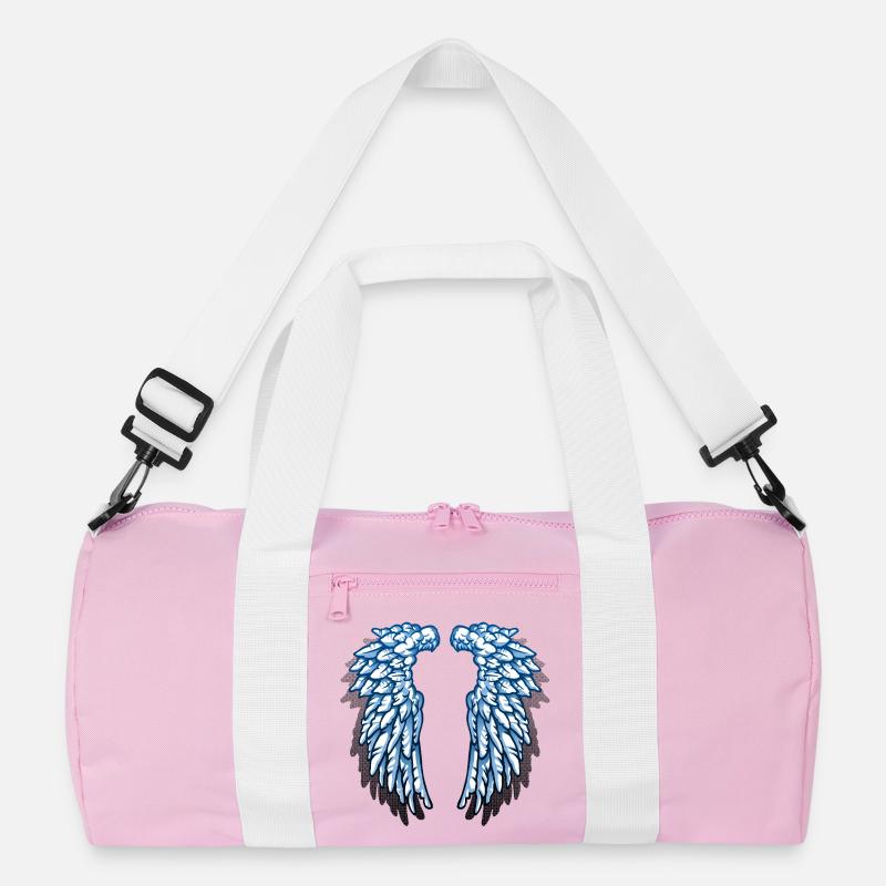 Ich bin ein Engel Recycelte Duffel Bag