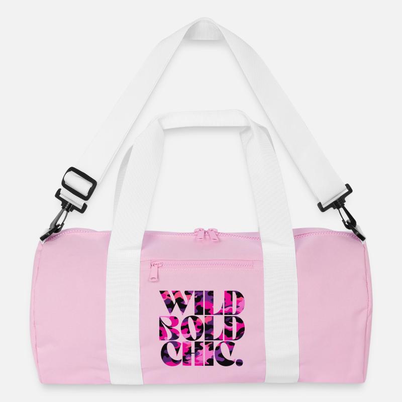 Wild Bold Chic Camo Pattern Design Recycled Duffel Bag