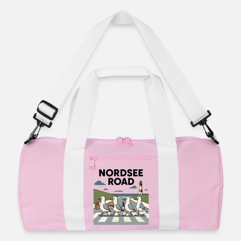 Nordseeroad Möwen Recycelte Duffel Bag