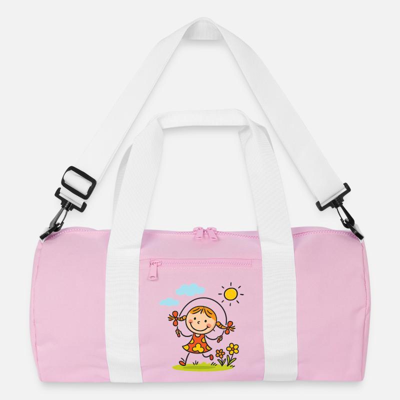Sunny Skip Gartenmädchen Recycelte Duffel Bag