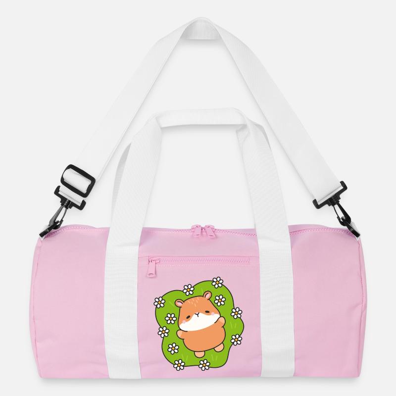 Gänseblümchen-Feldhamster Recycelte Duffel Bag