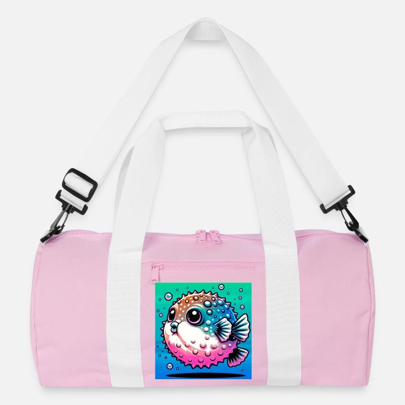 Kugelfisch Recycelte Duffel Bag