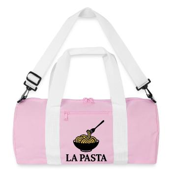 La Pasta - Recycled Duffel Bag - pink/white - Front