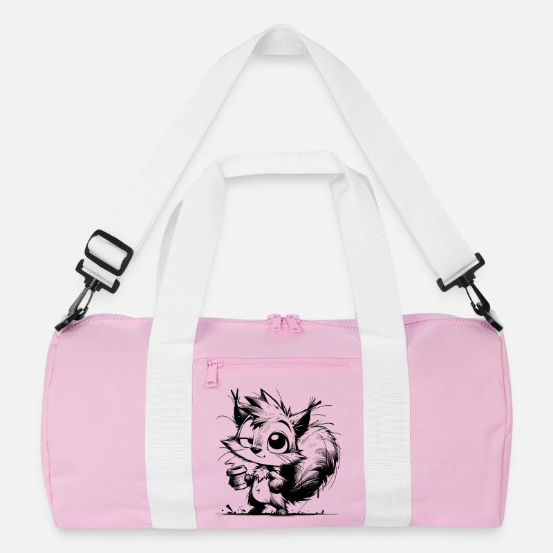 Squirrel another coffee? Always bring it on Recycled Duffel Bag