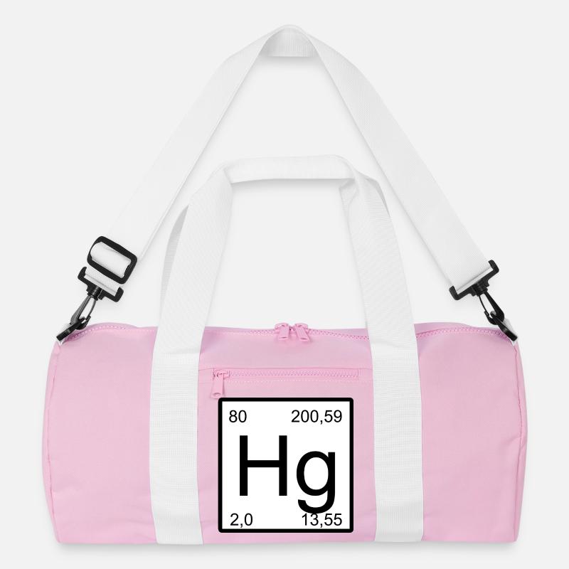 Hg Periodensystem Minimaldesign Recycelte Duffel Bag