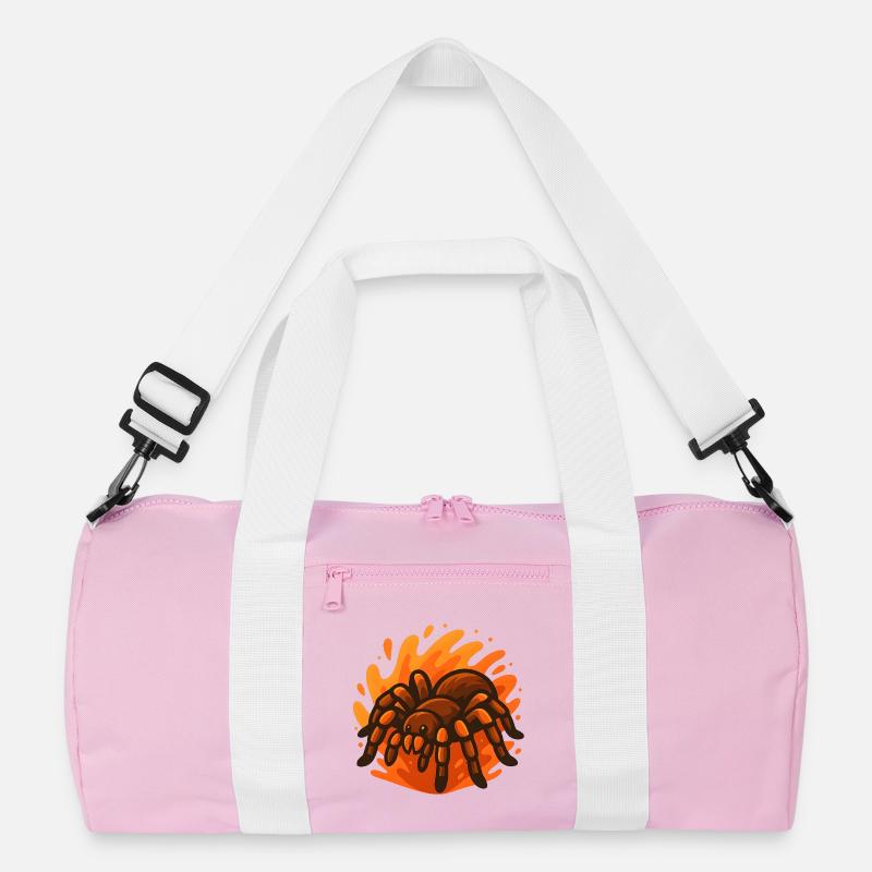 Feurige Goliath-Spinne Recycelte Duffel Bag
