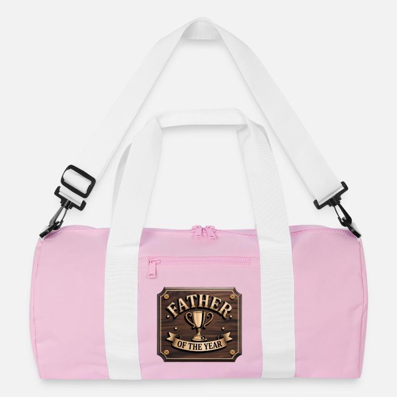 Vater des Jahres - Lustiger Papa T-Shirt Recycelte Duffel Bag