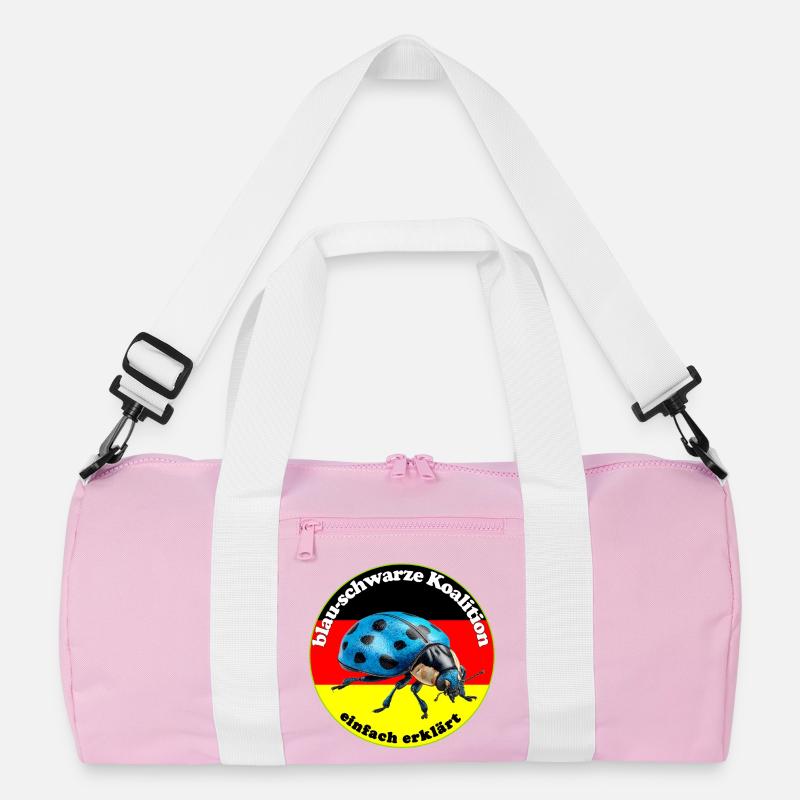 Blauer Käfer widerspiegelt den Wählerwillen Recycelte Duffel Bag