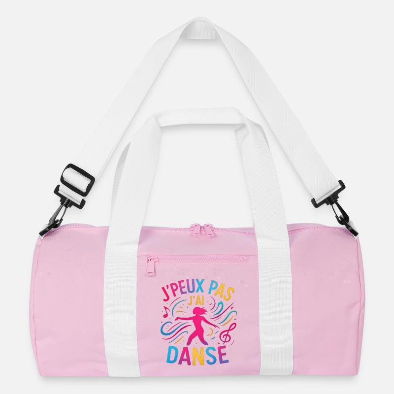 I Can't I Danced — Buntes Glitzern Recycelte Duffel Bag