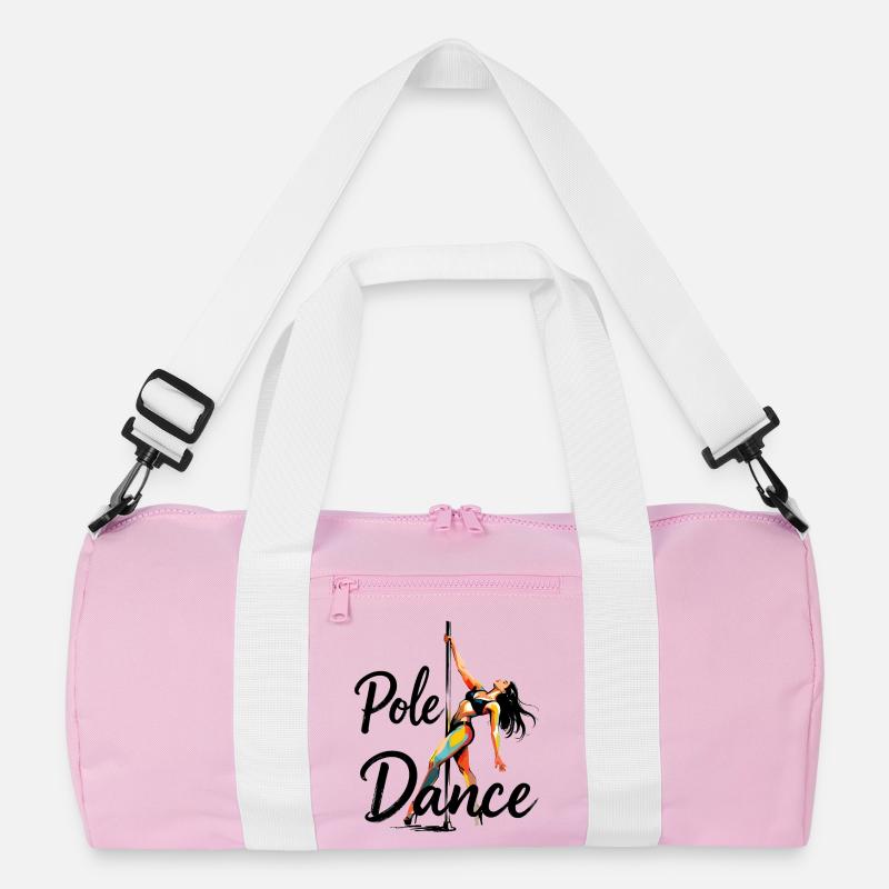 Pole Dance Pole Dancer Aesthetic Gift Recycled Duffel Bag