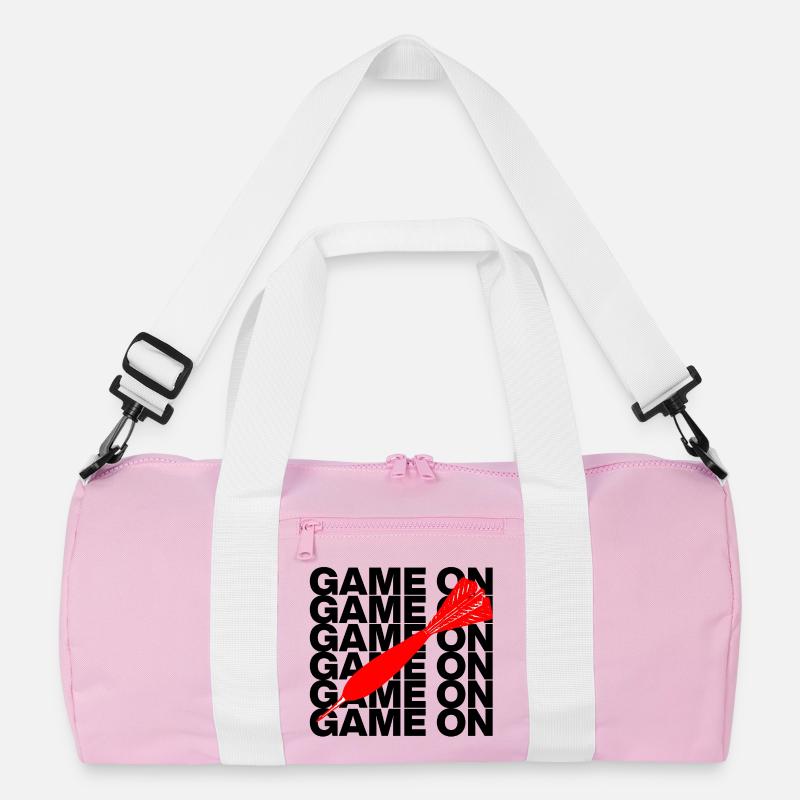 Game On: Dart Attack! ONEHUNDRETEIGHTY, Pfeil rot Recycelte Duffel Bag