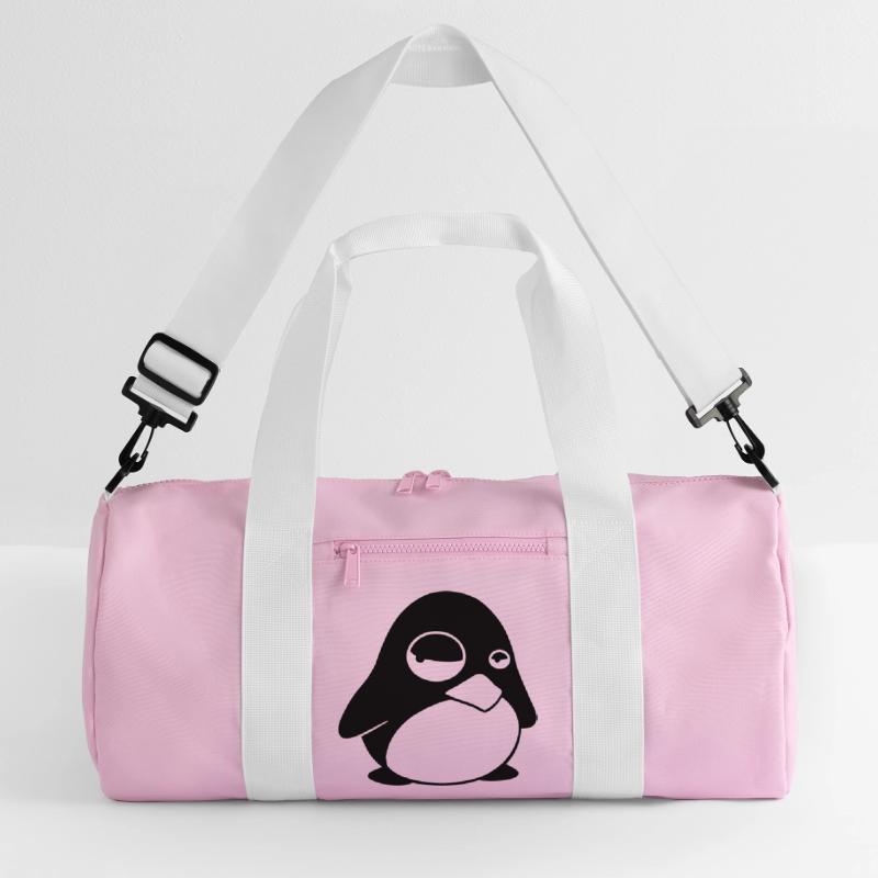 Grumpy Tux – Drôle de Penguin Linux pour les geeks Sac de sport recyclé