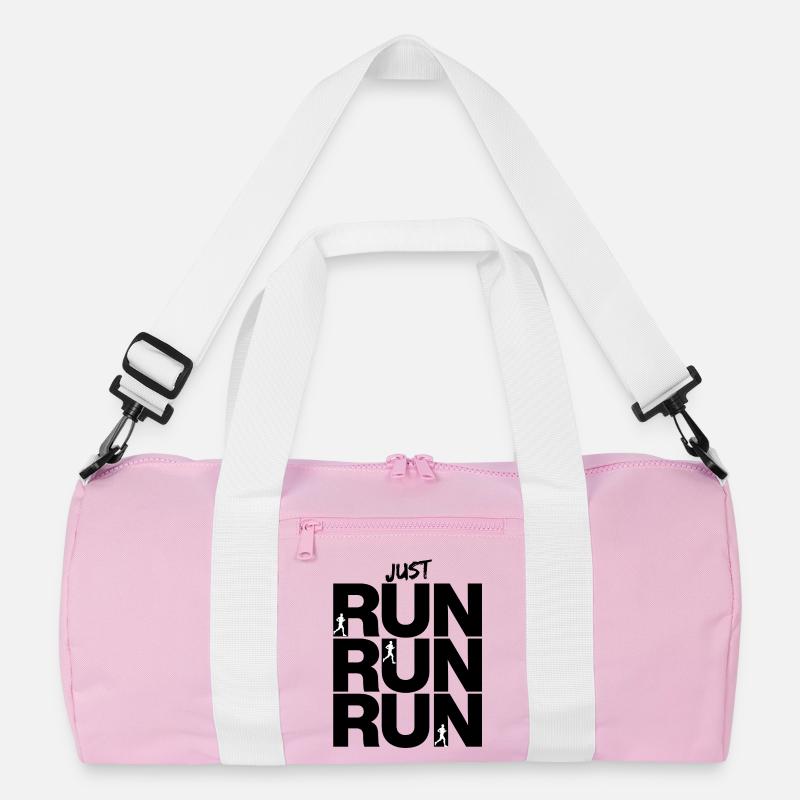 JUST RUN RUN RUN – GO! Recycelte Duffel Bag