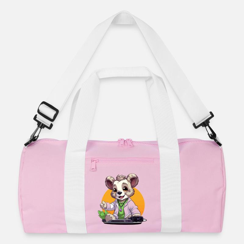 Tech-Koala Creator im Retrolook Recycelte Duffel Bag