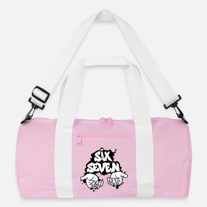 Six Seven Graffiti Recycled Duffel Bag