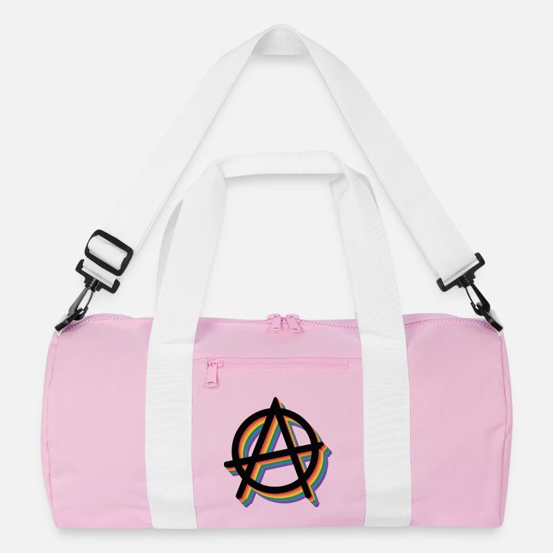 Anarchy - Anarchism Tee Recycled Duffel Bag