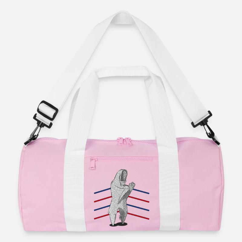 PROCESS - Recycled Duffel Bag - pink/white