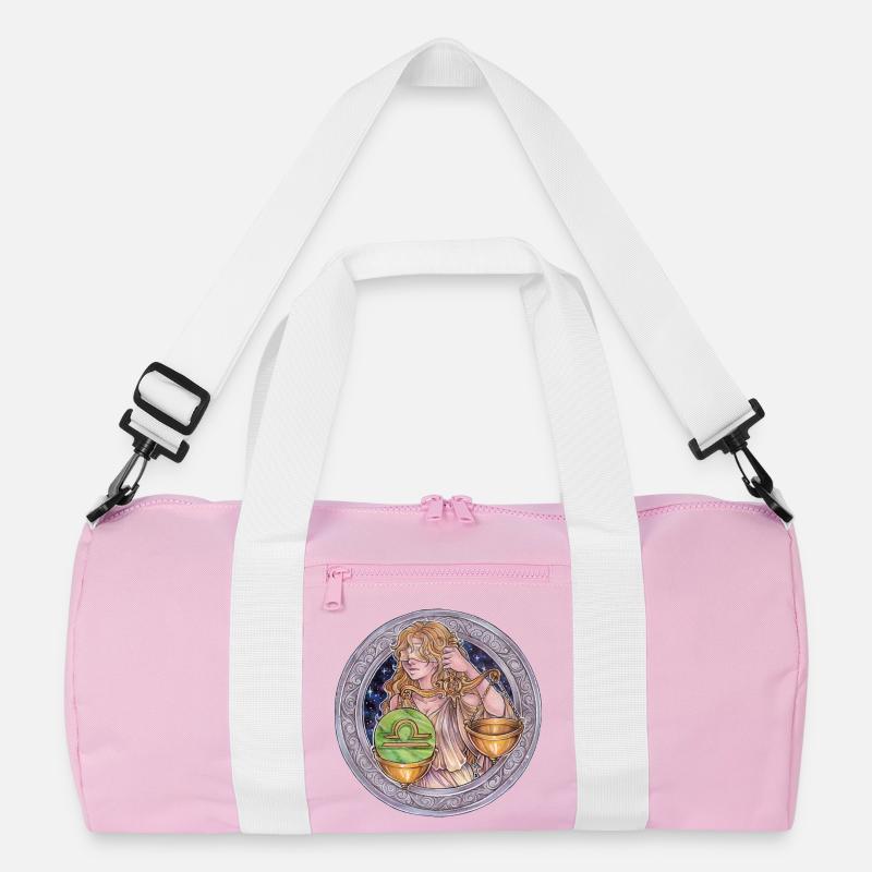 Zodiac Sign Sternzeichen Waage Libra Geschenk Recycelte Duffel Bag