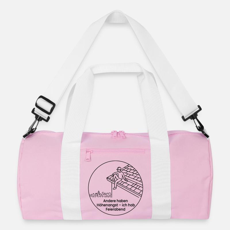 Dachdecker Höhenangst Feierabend Recycelte Duffel Bag