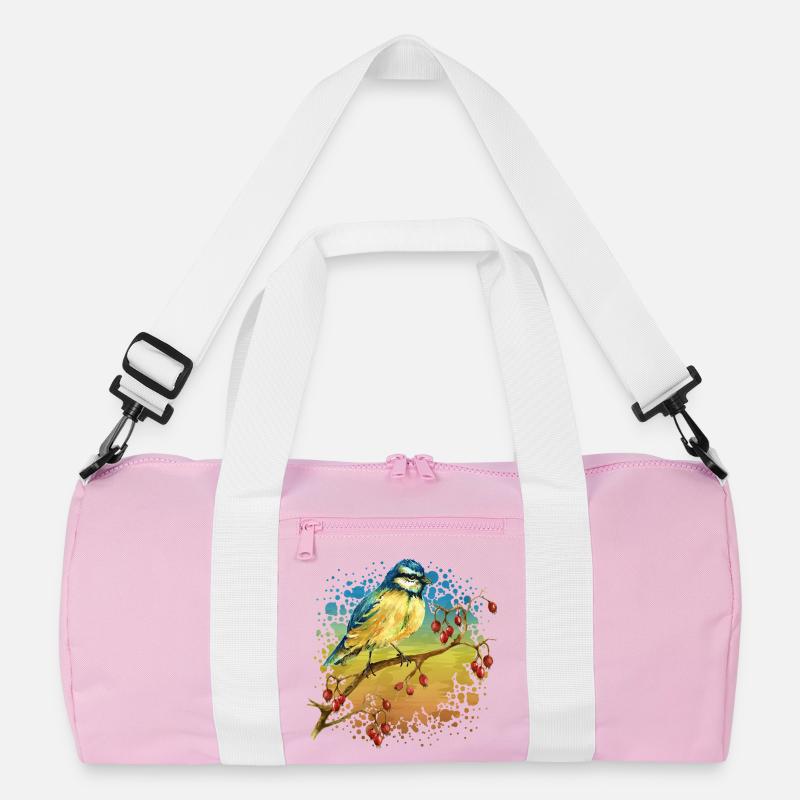 Bunter Vogel Recycelte Duffel Bag