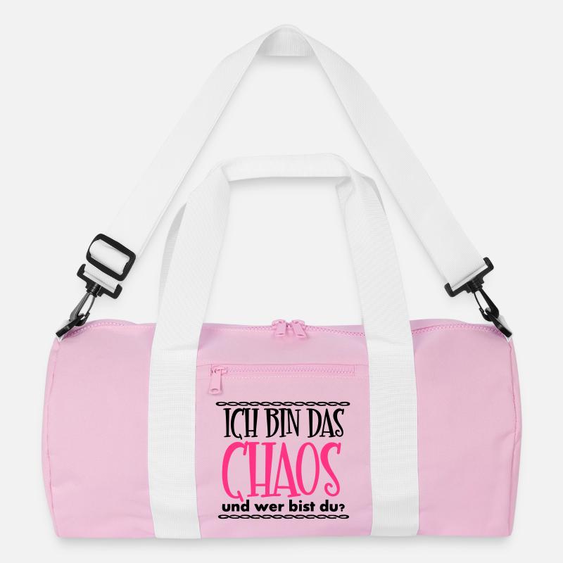 Ich bin das Chaos Geschenk Recycelte Duffel Bag