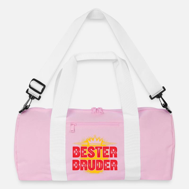 Bester Bruder Krone Design Recycelte Duffel Bag