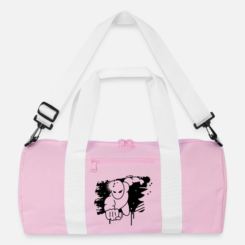 Superheld Graffiti Recycelte Duffel Bag