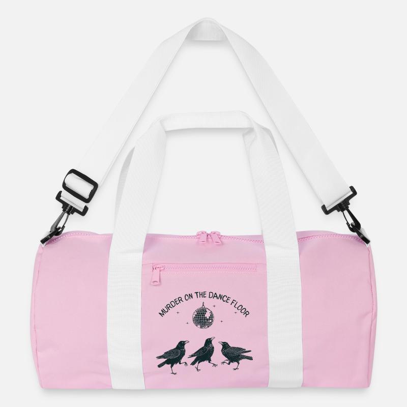 Murder on the Dance Floor Crows Recycled Duffel Bag