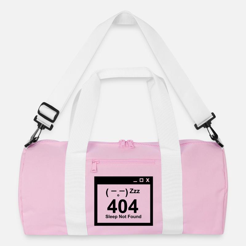 404 Sleep Not Found - Nerd Eltern Design Recycelte Duffel Bag
