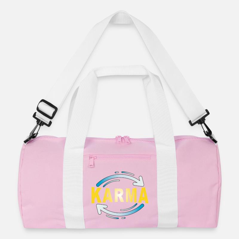 Karma - Minimalistisches Statement Design Recycelte Duffel Bag