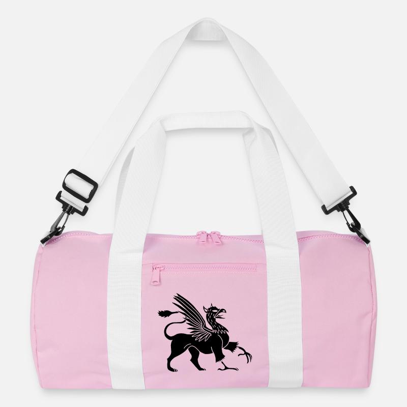 Schwarzer Greif Recycelte Duffel Bag