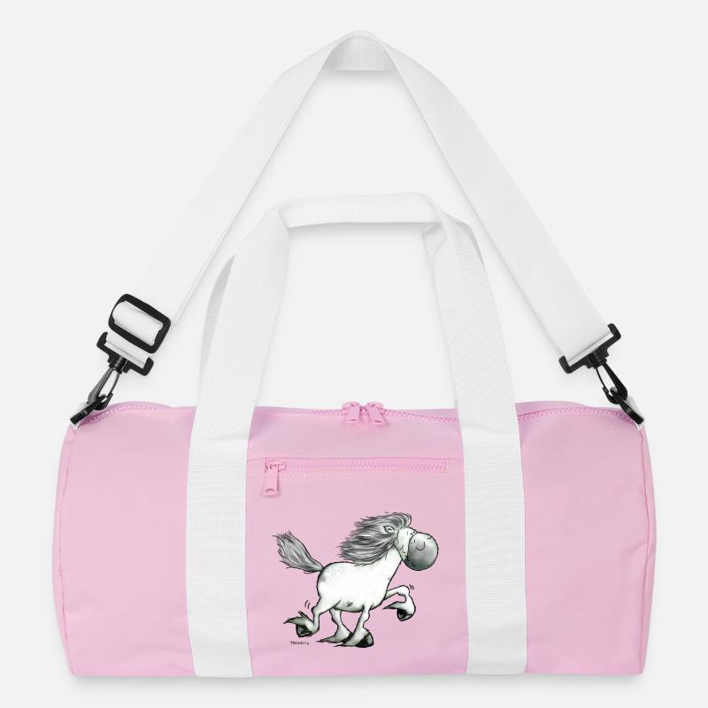Drolliger Isländer - Islandpferd - Isi Recycelte Duffel Bag