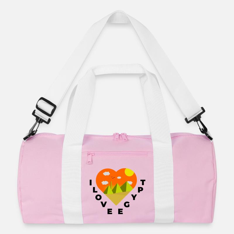 Egypte Egypte Le Caire J’aime Pyramides Idée cadeau Sac de sport recyclé