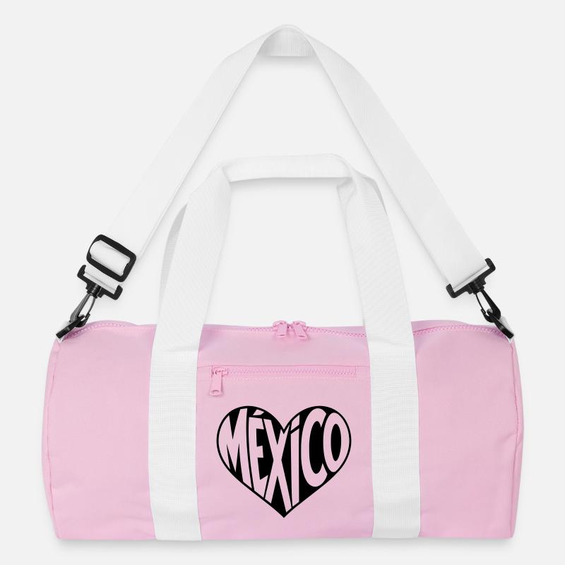 Mexiko Herzdesign Recycelte Duffel Bag
