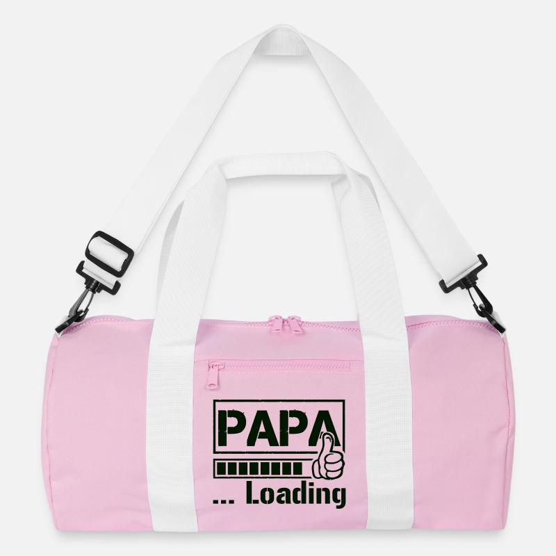 papa_loading_1 Recycelte Duffel Bag