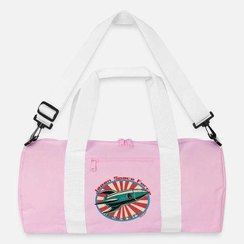Retro Space Rocket - Japan Space Force Recycelte Duffel Bag