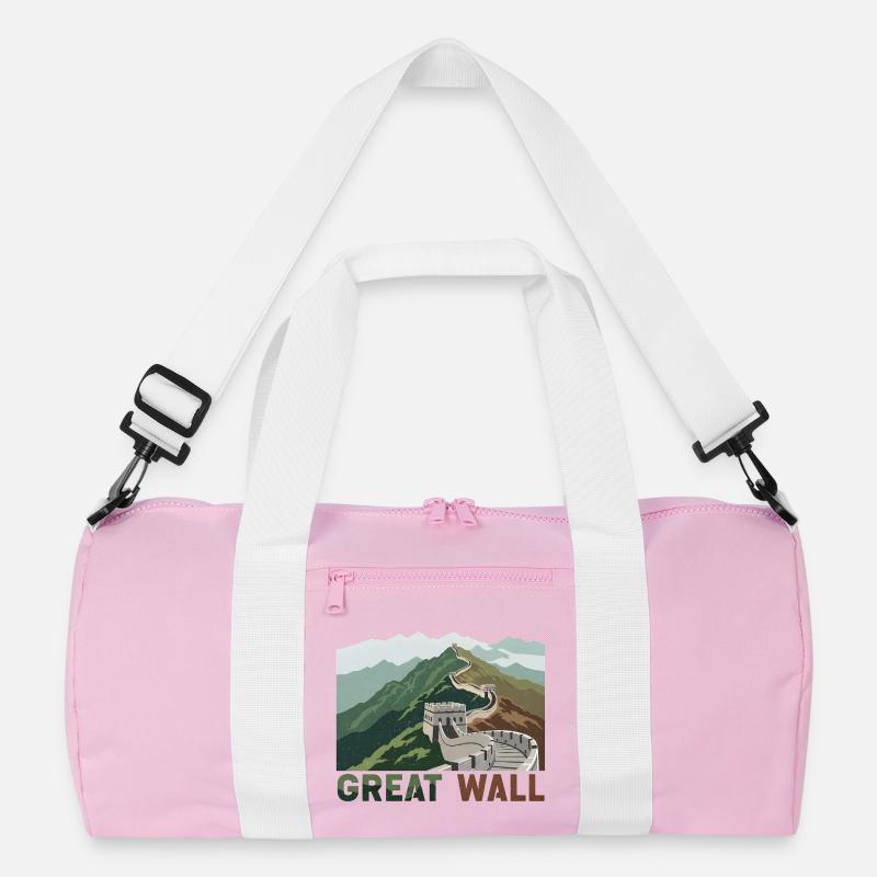 Große Mauer Chinesische Mauer Recycelte Duffel Bag