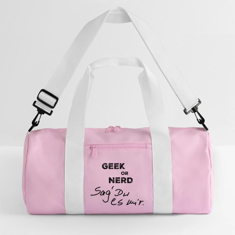 Geek oder Nerd Recycelte Duffel Bag