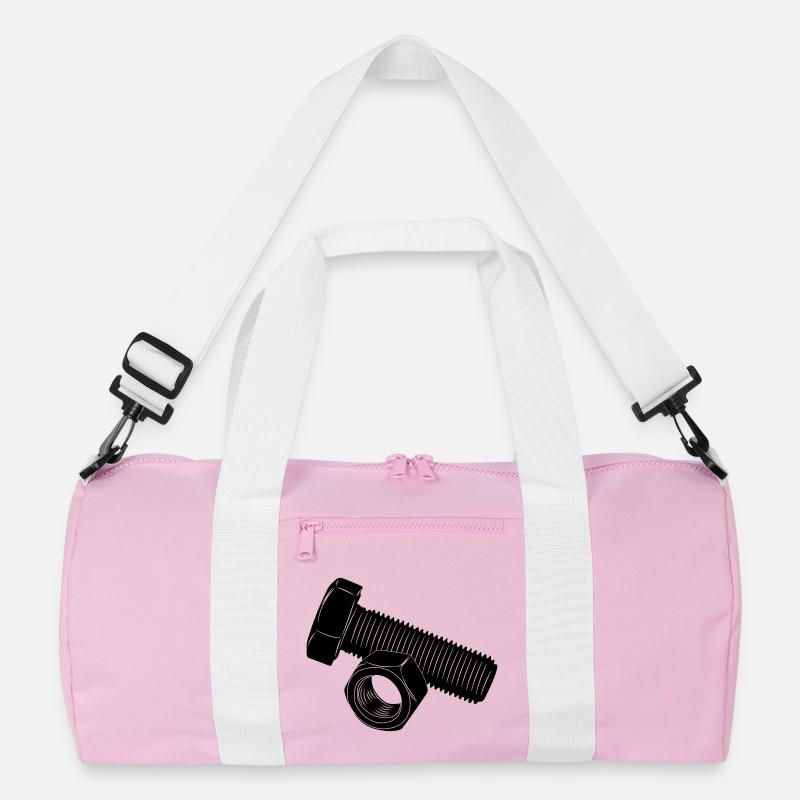 Schraube und Mutter Recycelte Duffel Bag