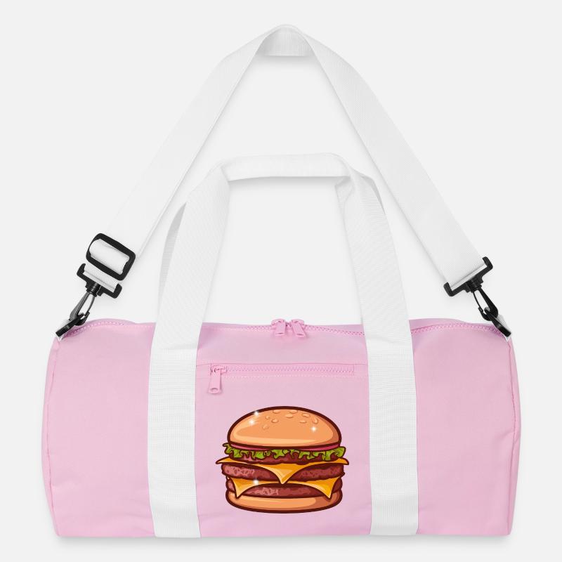 Saftiger Cheeseburger Recycelte Duffel Bag